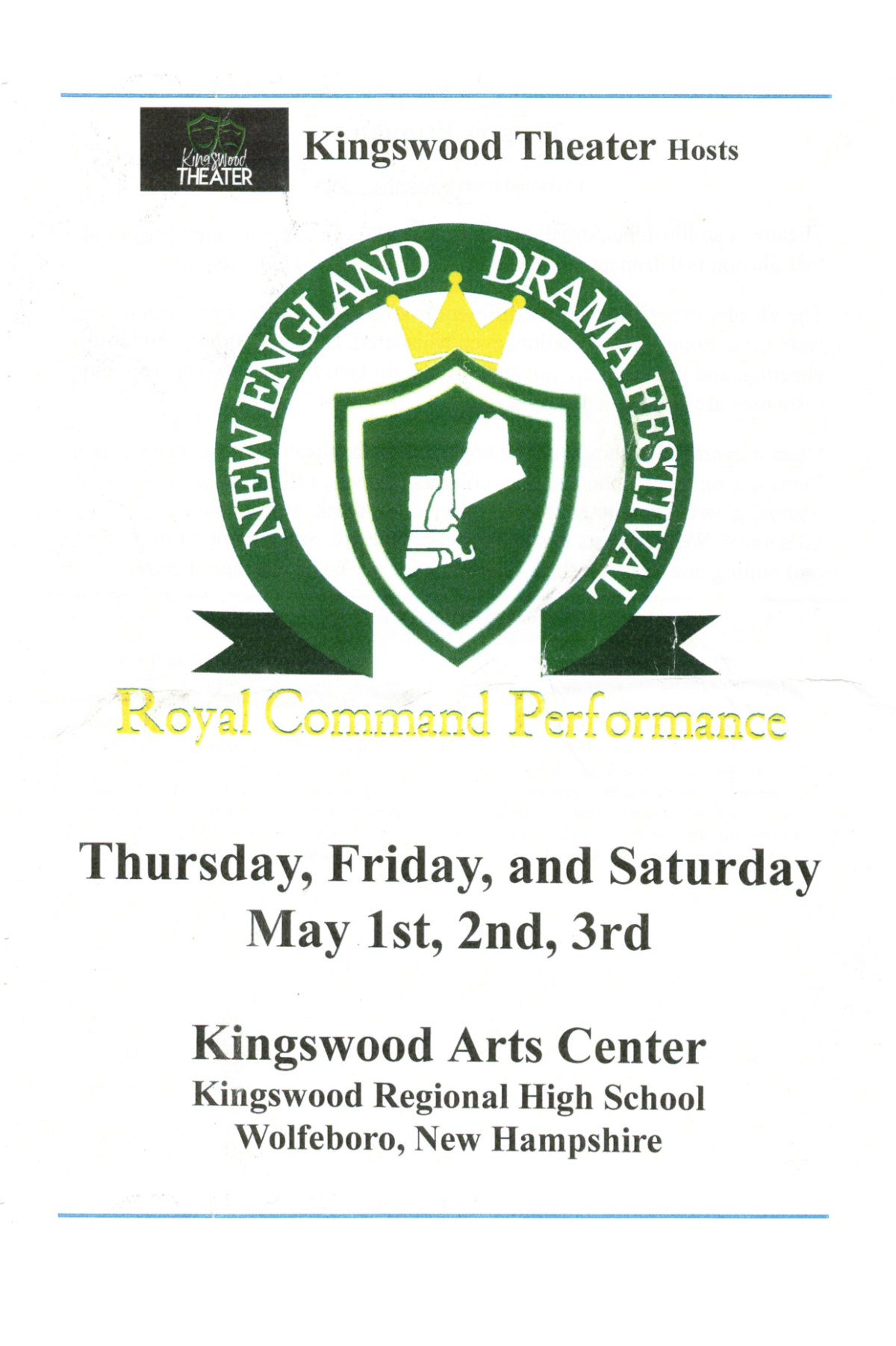 New England Drama Festival