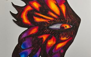 Abstract Eye – close up