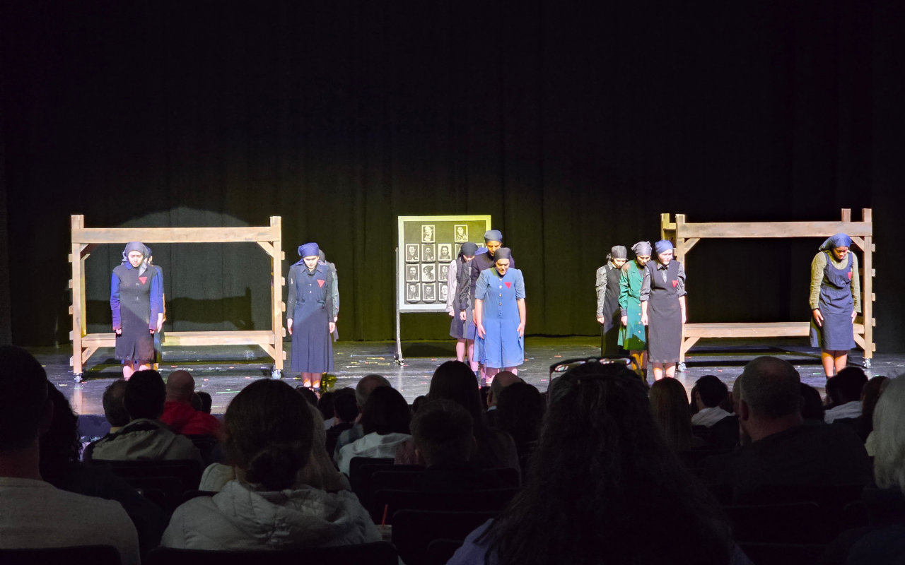 Photo from New England Drama Festival, Who Will Carry the Word?